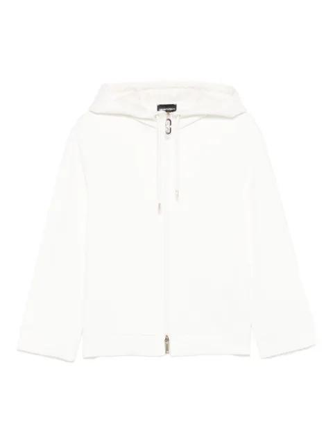 zip-fastening hoodie by EMPORIO ARMANI