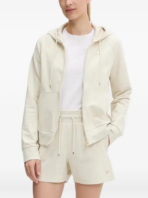 zip-front hoodie by EMPORIO ARMANI