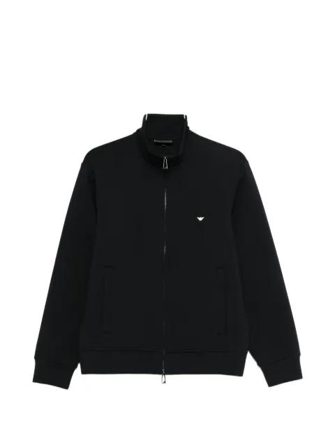 zip mock-neck sweatshirt by EMPORIO ARMANI