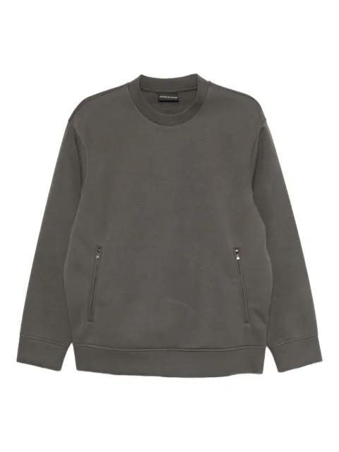 zip-pocket sweatshirt by EMPORIO ARMANI