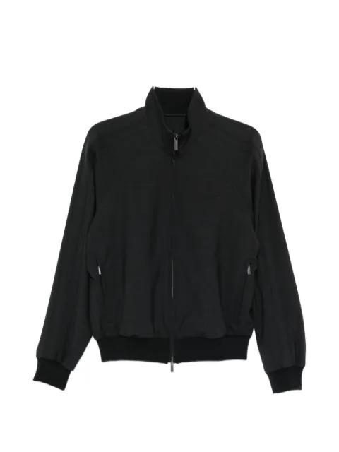 zip-up bomber jacket by EMPORIO ARMANI