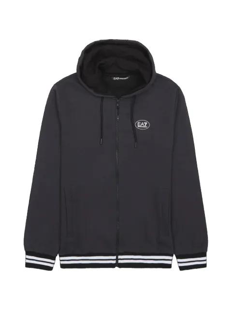 zip-up hoodie by EMPORIO ARMANI