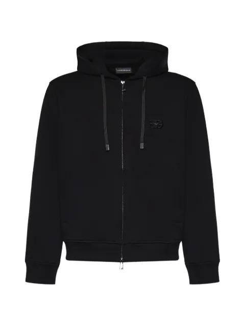 zip-up hoodie by EMPORIO ARMANI