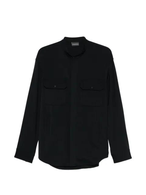 zip-up shirt by EMPORIO ARMANI