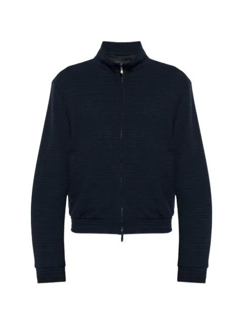 zip-up sweatshirt by EMPORIO ARMANI
