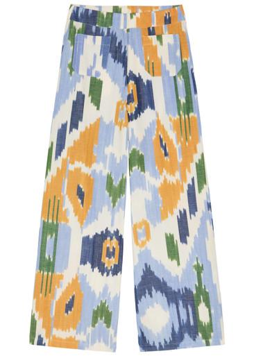 Adele printed wide-leg trousers by EMPORIO SIRENUSE