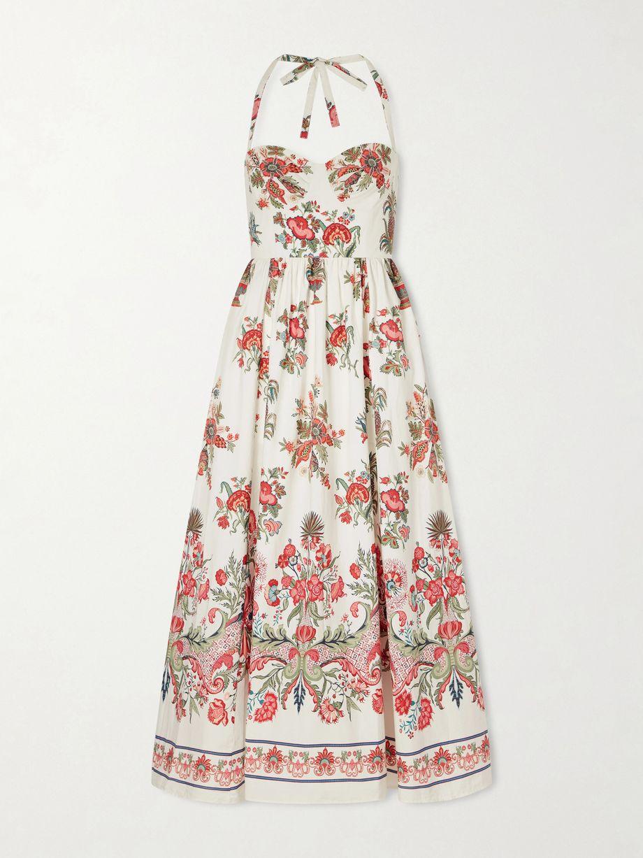 Johanna Chintz floral-print cotton maxi dress by EMPORIO SIRENUSE