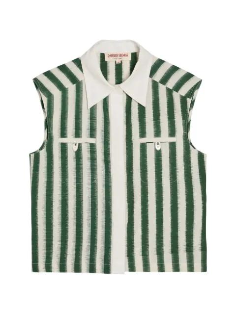 Ylenia  striped button-up shirt by EMPORIO SIRENUSE