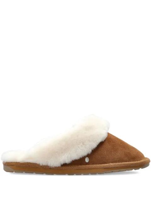 Jolie fur trim slippers by EMU AUSTRALIA