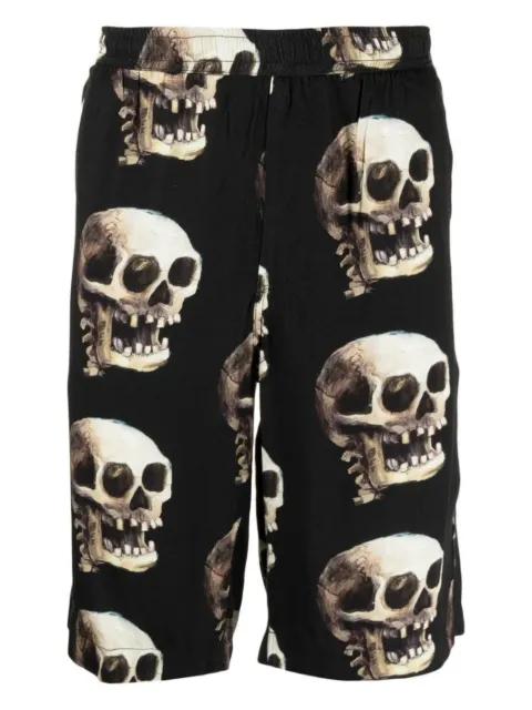 skull-print elasticated-waist shorts by ENDLESS JOY