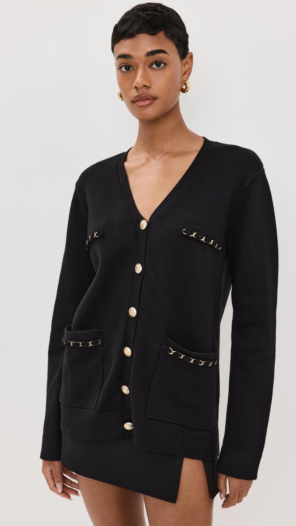 Chain Oversized Cardigan by ENDLESS ROSE