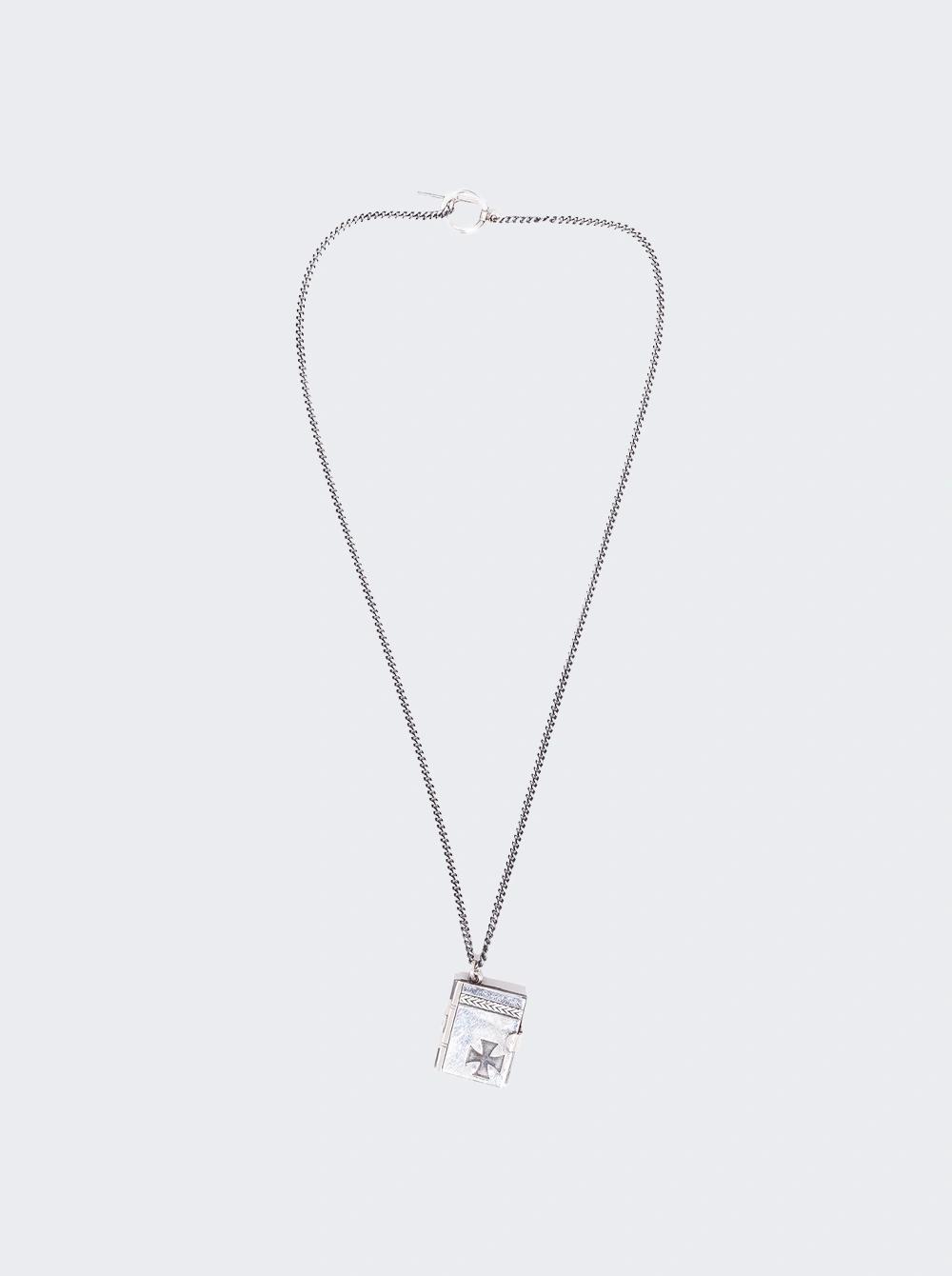 Book Necklace Silver  | The Webster by ENFANTS RICHES DEPRIMES