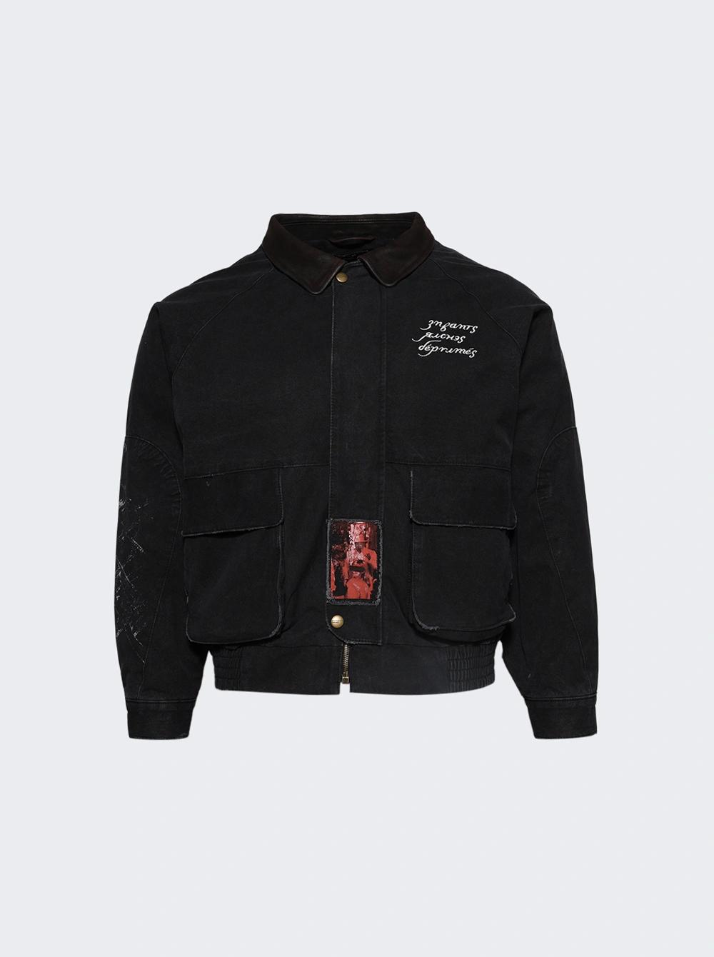 Constructivist Hunting Jacket Faded Black  | The Webster by ENFANTS RICHES DEPRIMES