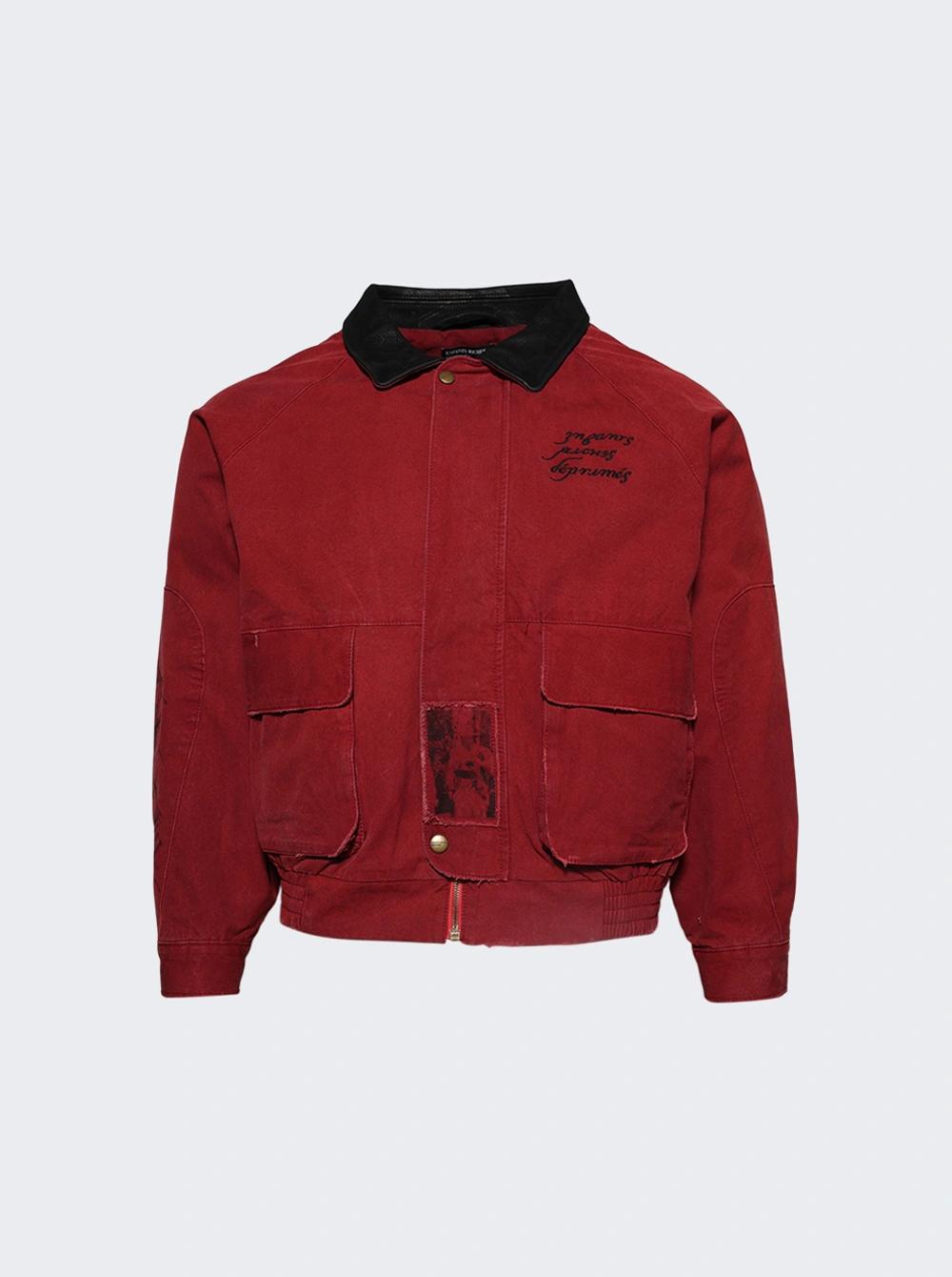 Constructivist Hunting Jacket Faded Red  | The Webster by ENFANTS RICHES DEPRIMES