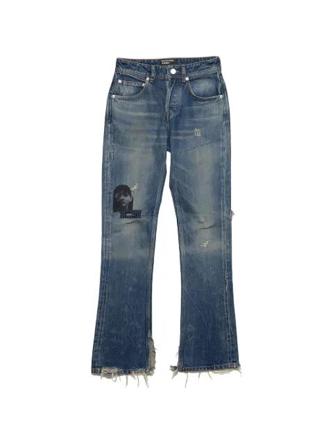 Only Son patch-detail distressed jeans by ENFANTS RICHES DEPRIMES