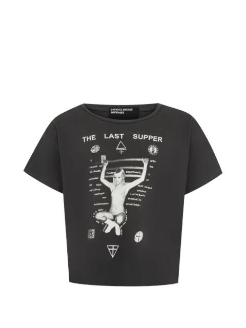 The Last Supper graphic-print T-shirt by ENFANTS RICHES DEPRIMES