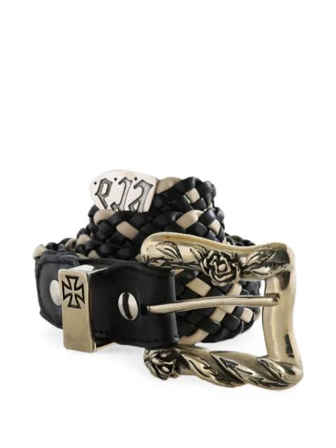 braided leather belt by ENFANTS RICHES DEPRIMES
