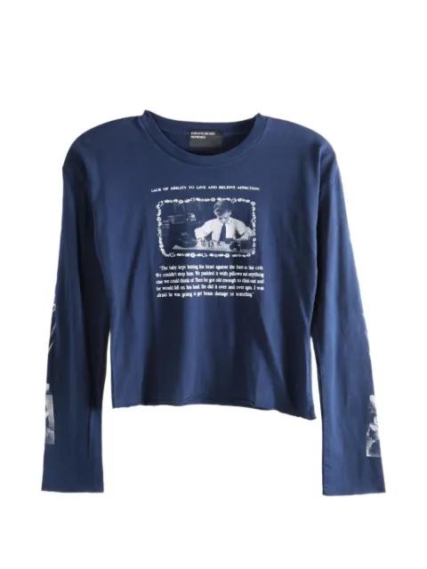 graphic-print long-sleeve T-shirt by ENFANTS RICHES DEPRIMES