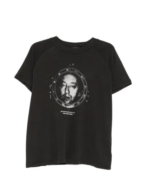 graphic-print raglan-sleeve T-shirt by ENFANTS RICHES DEPRIMES