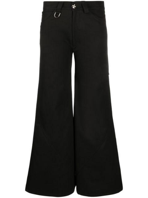 wide-leg cotton trousers by ENFANTS RICHES DEPRIMES