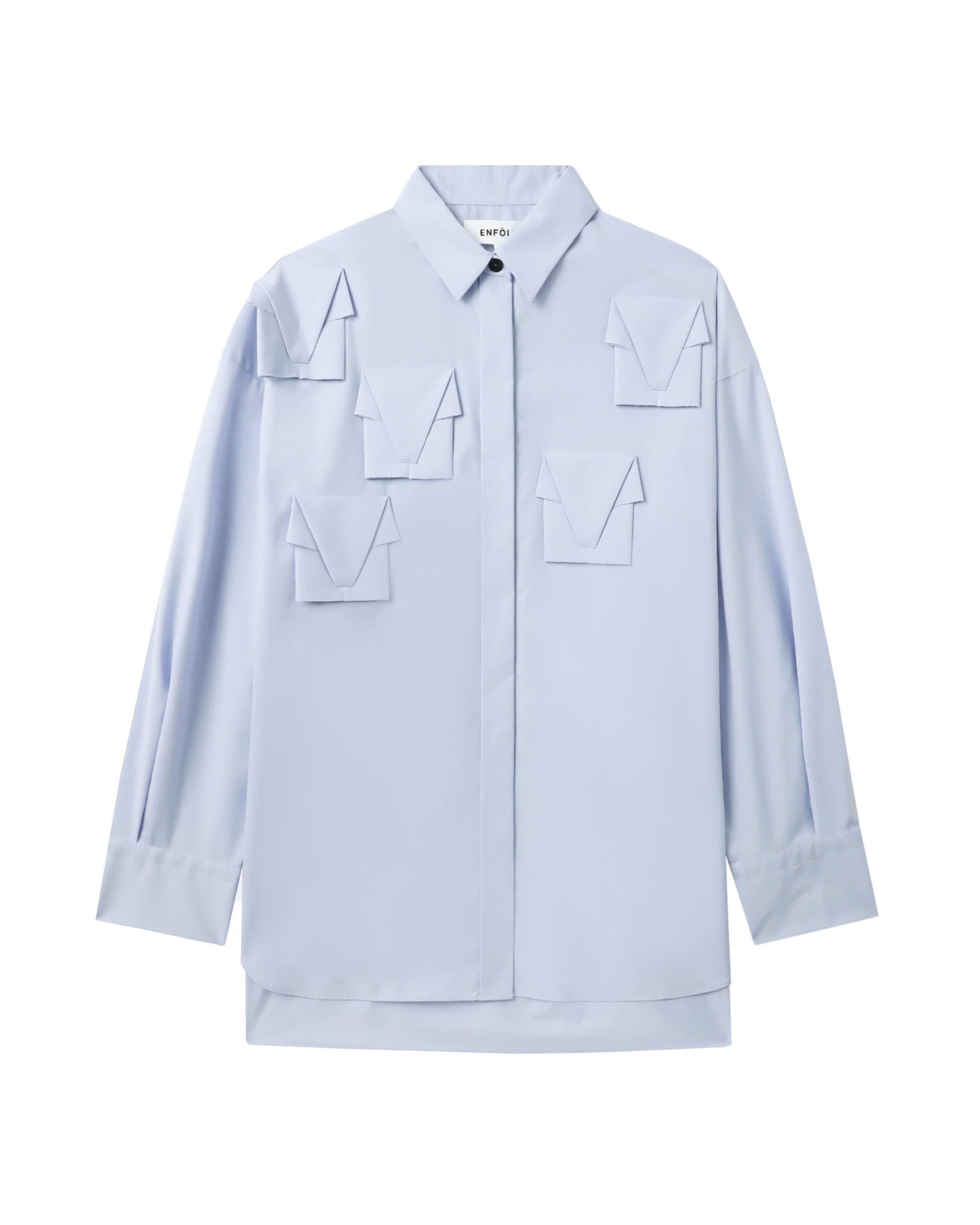 Patch shirt by ENFOLD