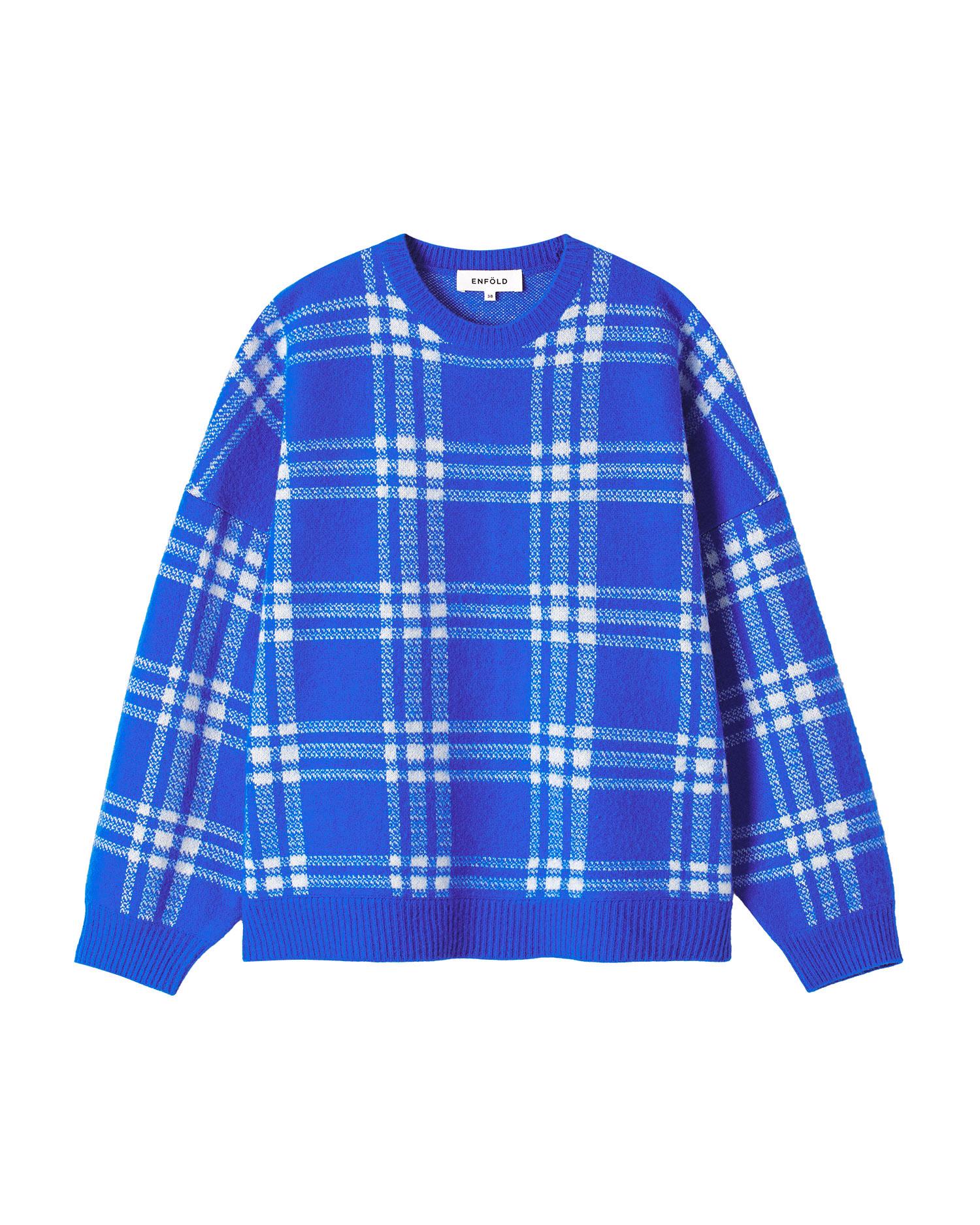 Plaid sweater by ENFOLD