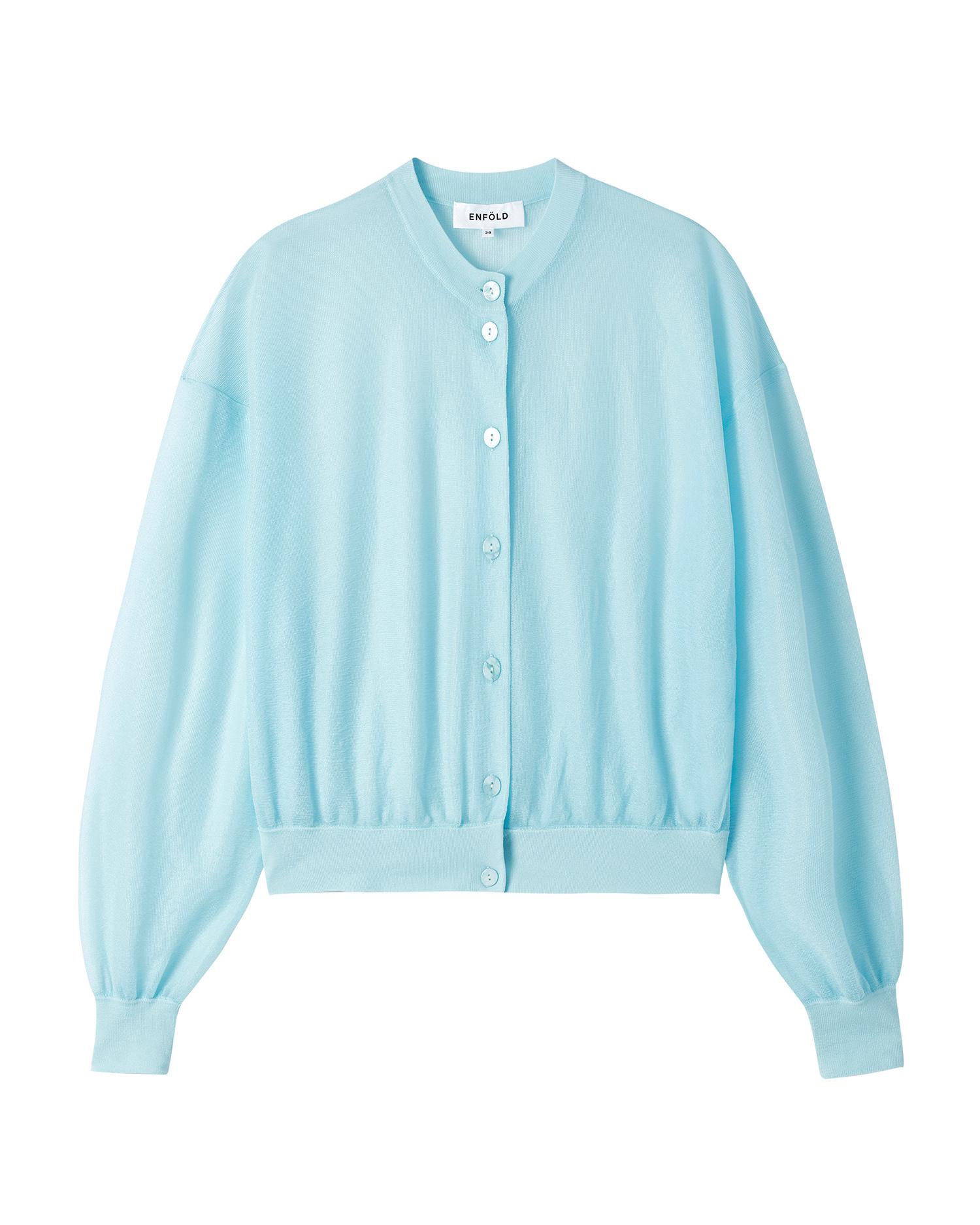 Round neck cardigan by ENFOLD