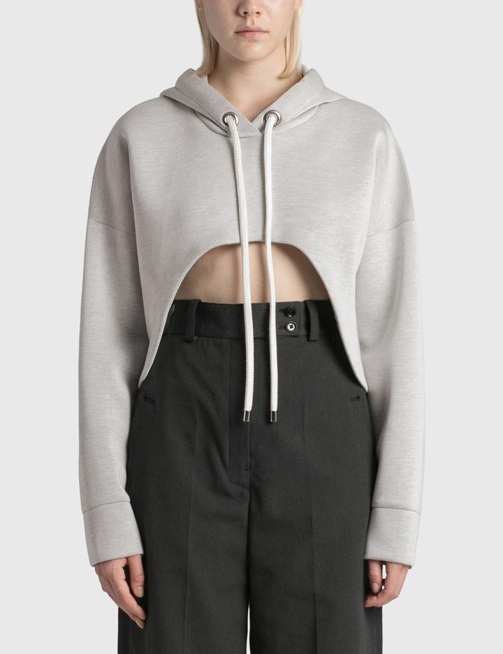 Sponge Double-Knit Curve Cropped Foodie by ENFOLD