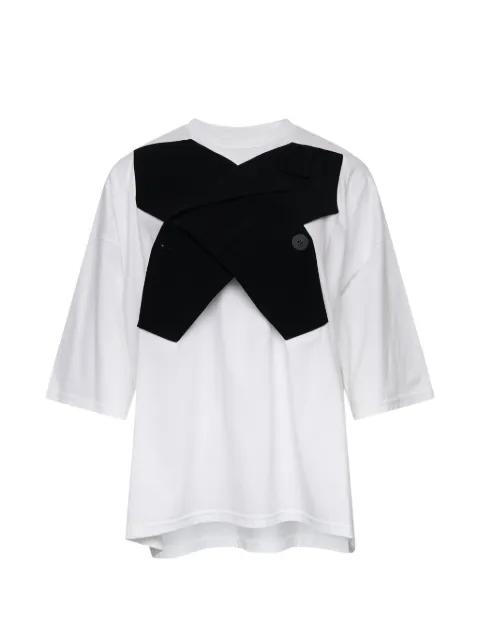 bow-detail T-shirt by ENFOLD