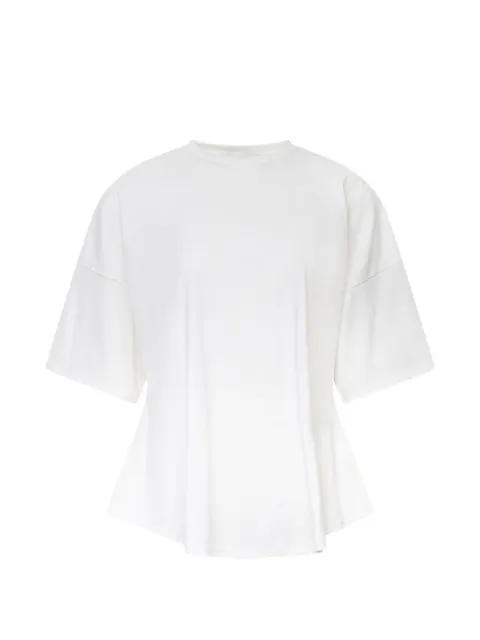 loose-fit peplum T-shirt by ENFOLD