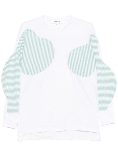 patchwork T-shirt by ENFOLD