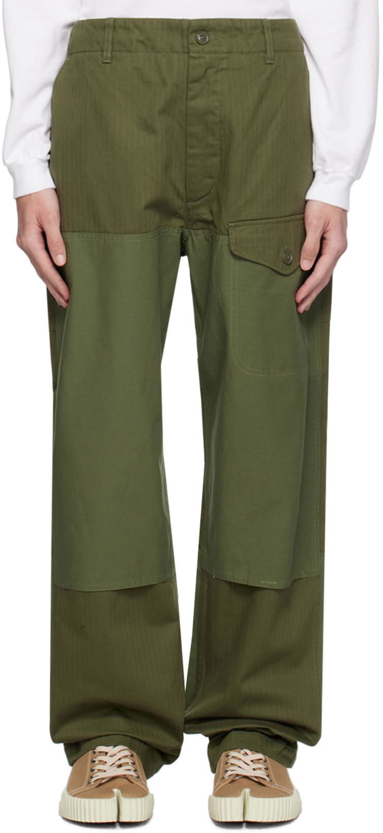 Green Field Cargo Pants by ENGINEERED GARMENTS