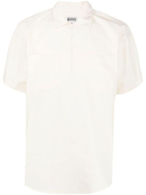 half-zip cotton-blend shirt by ENGINEERED GARMENTS