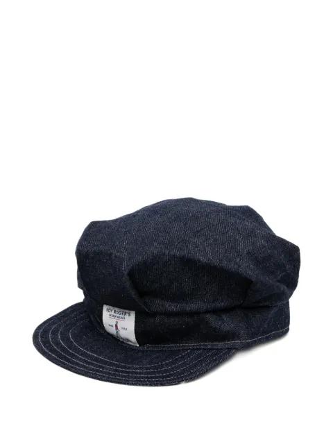 logo-patch denim cap by ENGINEERED GARMENTS