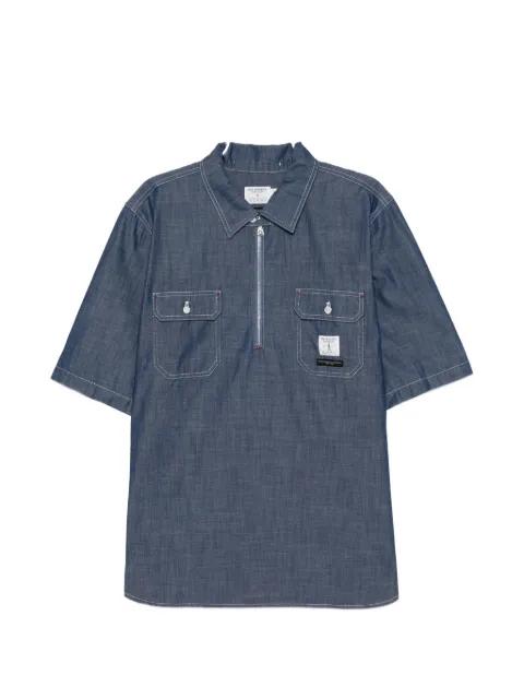 x Roy Roger's Workwear Chambray Spinnaker polo shirt by ENGINEERED GARMENTS
