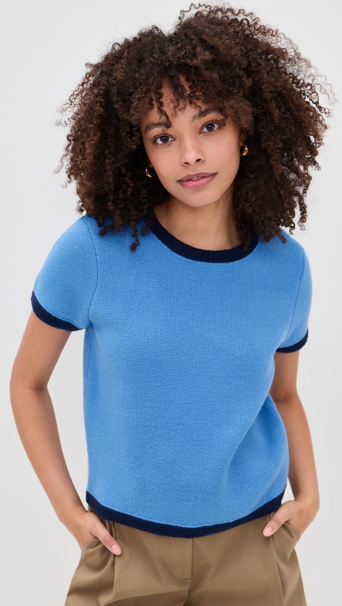 Color Block Sweater Top by ENGLISH FACTORY