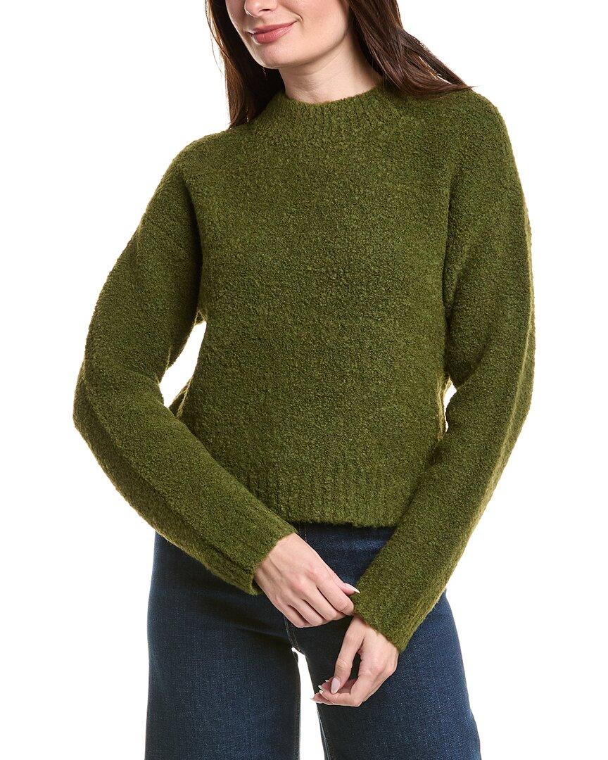 English Factory Cozy Round Neck Wool-Blend Sweater by ENGLISH FACTORY