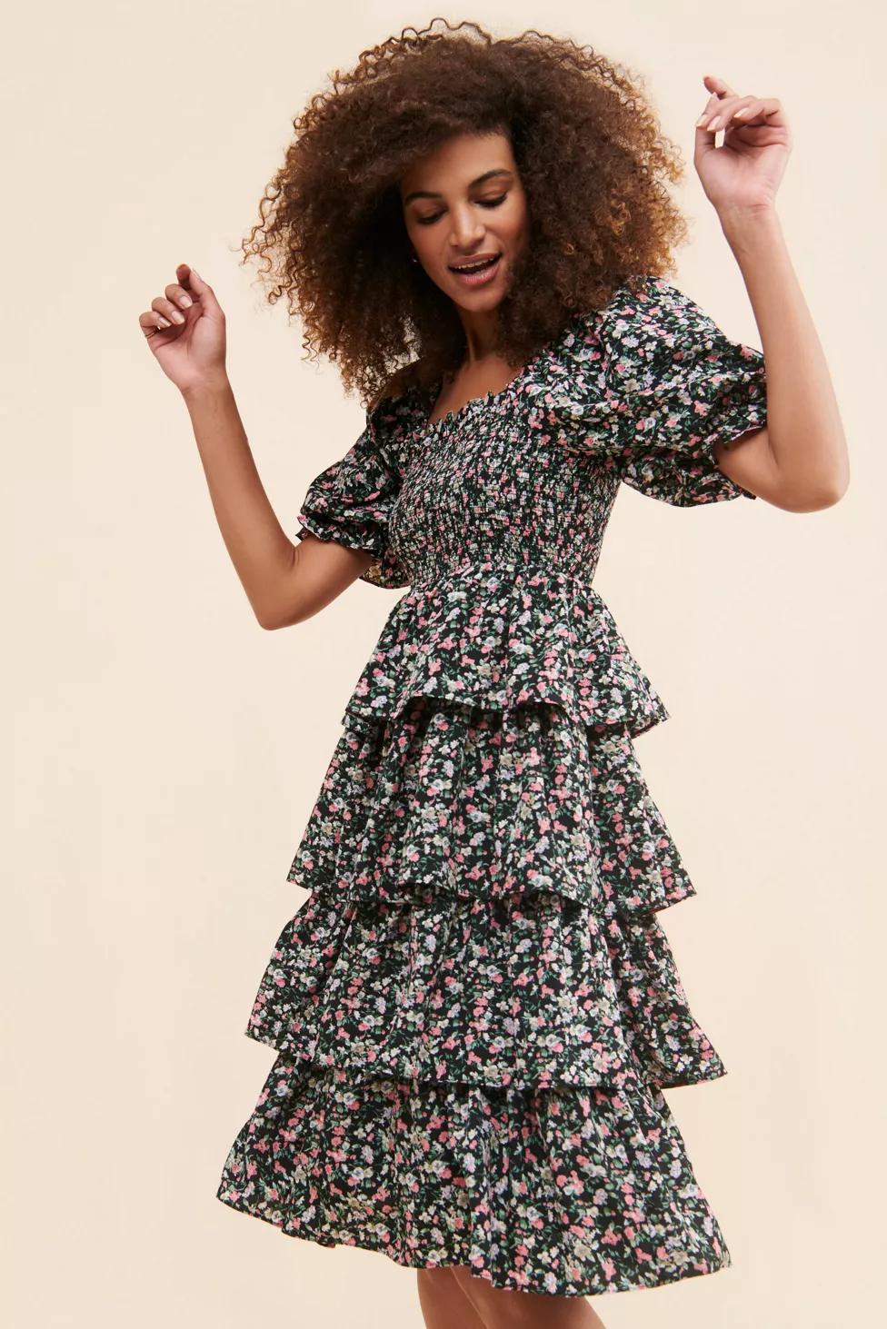 English Factory Floral Tiered Dress by ENGLISH FACTORY