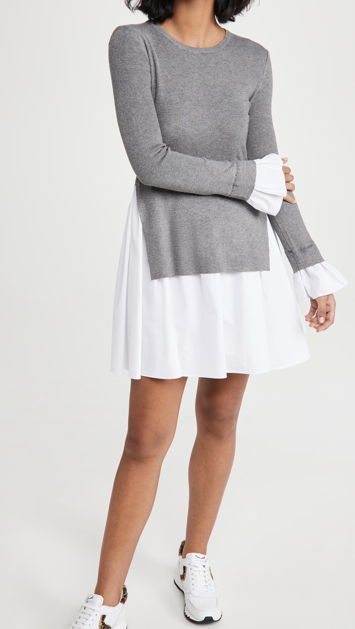 Knit Combo Dress by ENGLISH FACTORY