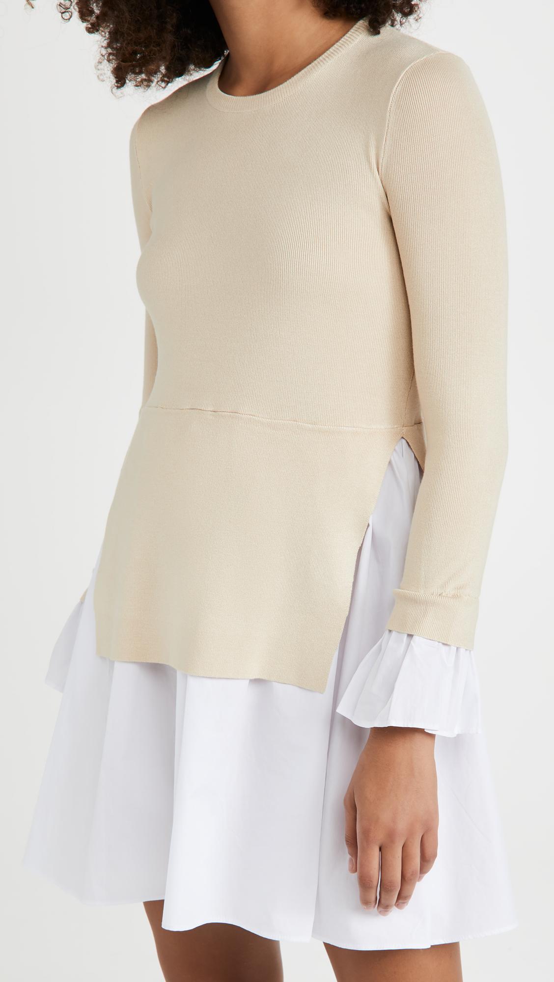Knit Combo Dress by ENGLISH FACTORY