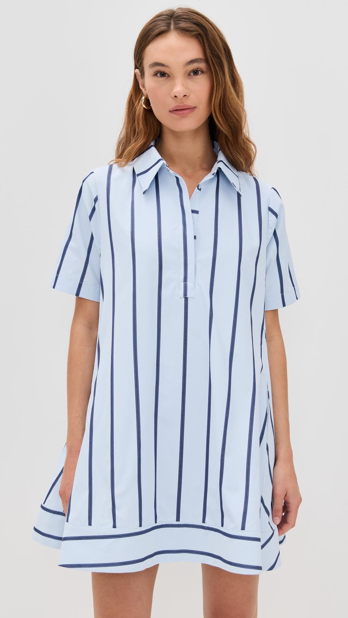 Striped Mini Dress by ENGLISH FACTORY
