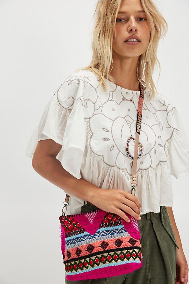 Enshalla Multi Pattern Crossbody Bag by ENSHALLA | FREE PEOPLE