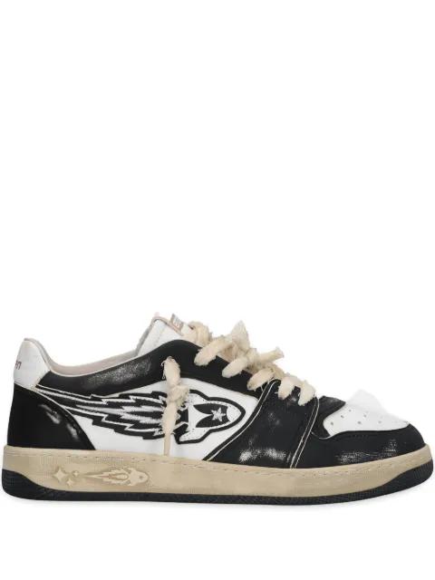 Egg Rocket graphic low-top sneakers by ENTERPRISE JAPAN