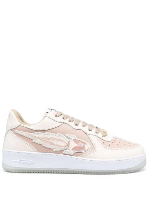 Space Rocket low-top sneakers by ENTERPRISE JAPAN