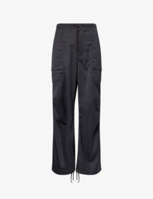 Barren Cargo Wide-Leg Wool Blend Trousers by ENTIRE STUDIOS