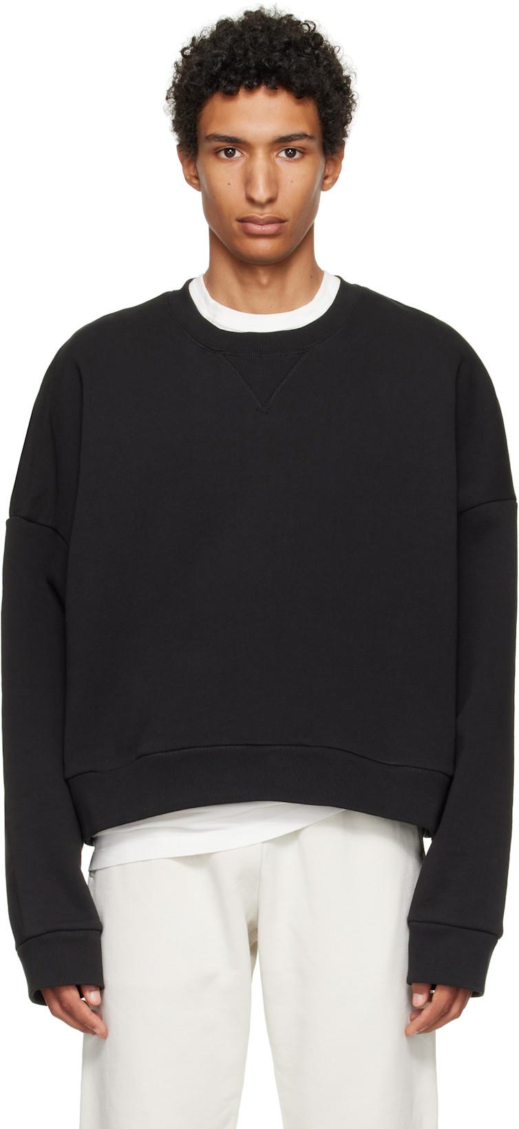 Black Box Crew Sweatshirt by ENTIRE STUDIOS