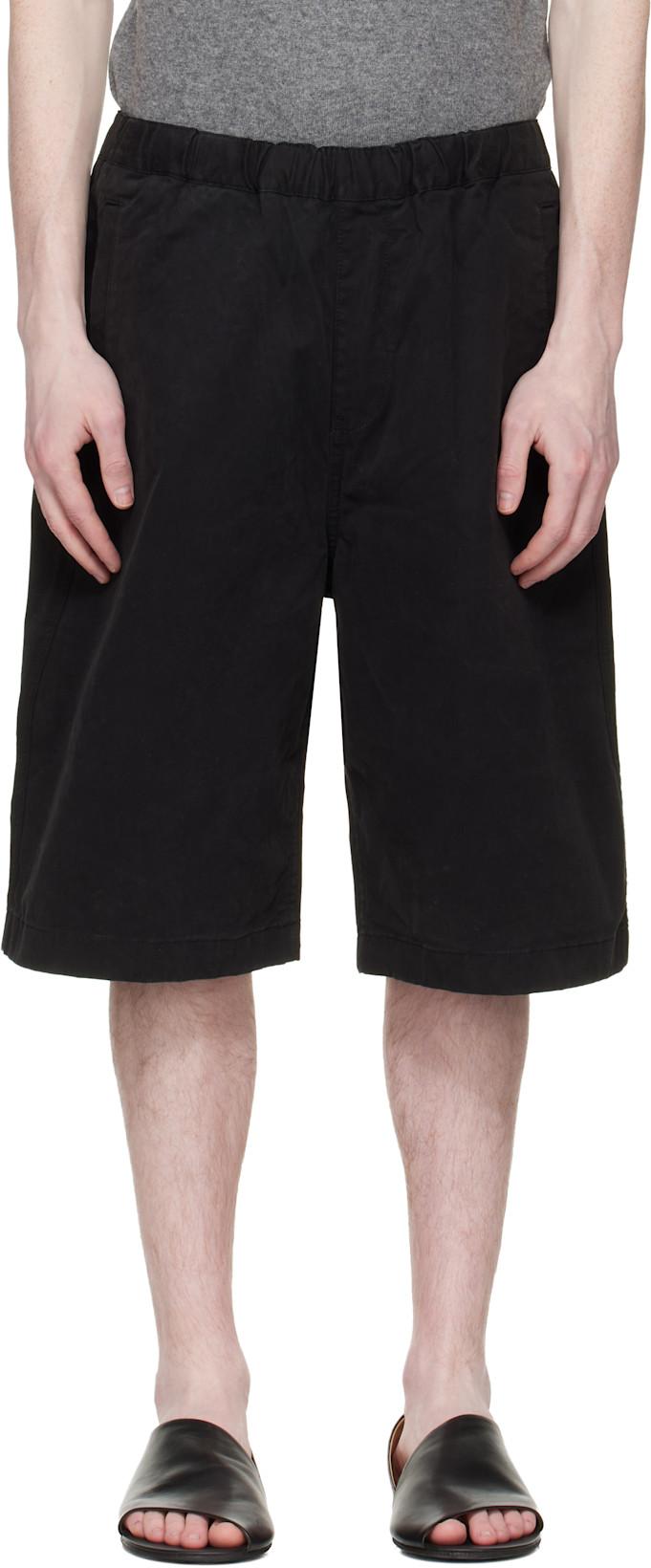 Black Boxing Shorts by ENTIRE STUDIOS
