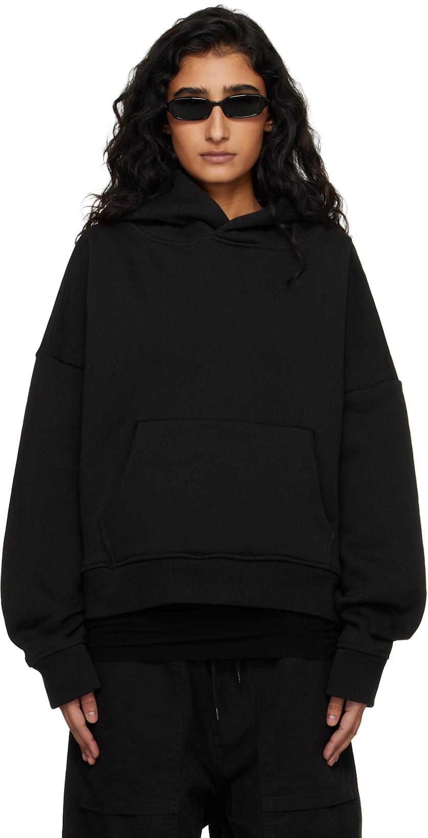 Black Heavy Hoodie by ENTIRE STUDIOS