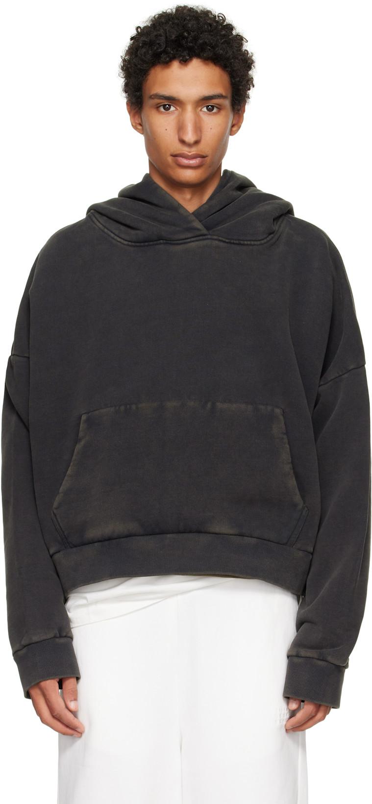 Black Heavy Hoodie by ENTIRE STUDIOS