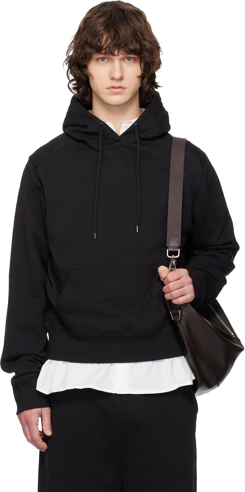 Black Standard Hoodie by ENTIRE STUDIOS